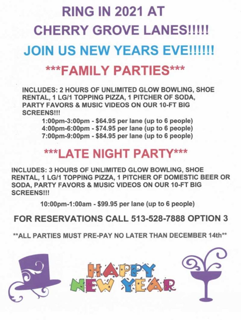 New Years Parties